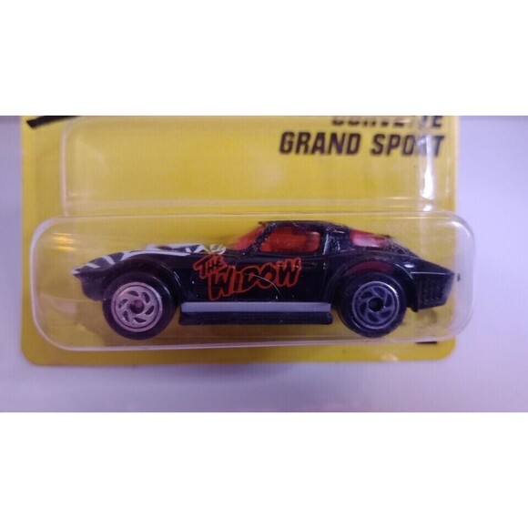 Rare 1995 Mattel Matchbox Corvette Grand Sport #2 / The Widow / Black / New - Picture 2 of 6